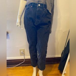 Zara Black Distressed Jeans